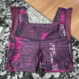 Under Armour Purple/Pink Compression Leggings